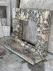 Hand Carved Calacatta Viola Marble Fireplace Mantel: Custom Order | Fireplaces by AEGEAN MARBLE ARTISAN ATELIER