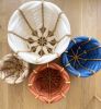 (S) Hull Basket in Cobalt Ultra suede | Storage Basket in Storage by Knots Studio