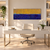 SHIFTING | 100x40 | Oil And Acrylic Painting in Paintings by Lara Spadetto Art