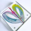 Fast Heart - Acrylic Heart Block Painting | Paintings by carrie song