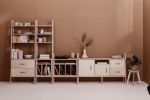 Record player stand, Media cabinet, TV stand, media console | Storage by Plywood Project. Item made of birch wood works with minimalism & mid century modern style