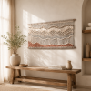 Vegan Textile Art - KIM | Wall Hangings by Rianne Aarts / Teddy and Wool Studio. Item composed of cotton