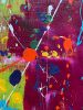 Blooming Glow – Original Abstract Floral Painting on Canvas | Oil And Acrylic Painting in Paintings by Dario Moschetta