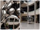 Space Expansion Sculpture in Silver | Public Sculptures by PlusObject