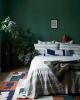 Abstract Throw - Hunter Green | Linens & Bedding by MINNA