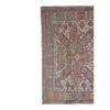Vintage Turkish Karapinar Rug - Room Size Carpet 4'8" X 8'1" | Area Rug in Rugs by Vintage Pillows Store. Item composed of cotton and fiber