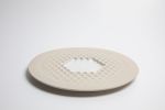 Polygon Stoneware Plate - Dinnerware | Dinnerware by Artilugis | L'Aliança d'Anglès 1919 in Anglès. Item made of stoneware compatible with minimalism and contemporary style