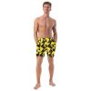 Men's Trunks - Golden Fracture - Geometric Minimalist | Work by Eman's Gallery