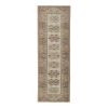 1970s Vıntage Turkish Oushak Handmade Wool Runner Rug | Rugs by Vintage Pillows Store. Item made of cotton & fiber