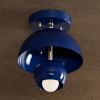 Decordona - Semi Flush Mount Mid-Century Modern Lighting | Flush Mounts by Illuminate Vintage. Item composed of brass