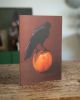 Black Crow Apple Greeting Card – Wildlife Art (5"x7") | Gift Cards by The Ugly Cat Studio