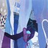 Purple Passion Collection | Mixed Media in Paintings by Kathy Ferguson Art