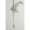 Alan Mizrahi QZ8113 Perch bird chandelier | Chandeliers by Alan Mizrahi Lighting Design