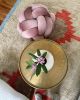 (M) Mauve Knot Ottoman | Benches & Ottomans by Knots Studio