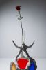Sacred Bull - Stained Glass Vessel | Sculptures by Shawn Button
