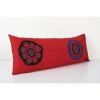 Red Turkish Suzani Cushion Cover, Bedding Suzani Pillow Case | Pillows by Vintage Pillows Store