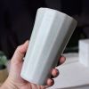 Handmade Porcelain Pint Cup | Drinkware by The Bright Angle. Item made of ceramic