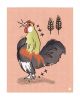 Rooster | Prints by Birdsong Prints. Item composed of paper