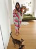 Wall Tapestry Rainbow Fiber Swirl | Wall Hangings by Awesome Knots. Item made of fiber