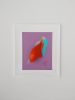 "The nose" | Mixed Media in Paintings by Natasha Kanevski. Item made of canvas works with minimalism & contemporary style