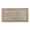 Vintage Turkish Karapinar Rug With Venetian Renaissance | Area Rug in Rugs by Vintage Pillows Store. Item made of cotton with fiber