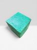 Emerald Edge Notch Jar | Decorative Box in Decorative Objects by RAW & UNIQ