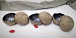 Small Pottery Bowl Set 2-6, Small Rice Bowls | Dinnerware by YomYomceramic. Item made of stoneware