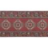 Vintage Turkish Handmade Wool Runner Rug Hallway Decor | Rugs by Vintage Pillows Store. Item made of cotton & fiber