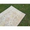 Neutral Soft Colors Small Rug, Oriental Caucasian Carpet 3'7 | Area Rug in Rugs by Vintage Pillows Store. Item made of cotton