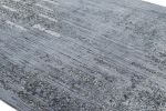Rug & Kilim’s Abstract Floral Rug In Tones Of Gray And Black “Shakaviz” | Area Rug in Rugs by Rug and Kilim