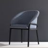 CC3. Ebonized, Blue TextileCc3. Ebonized, Blue Textile | Office Chair in Chairs by SIMONINI. Item composed of wood & fabric