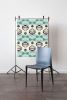 Opal, Jade | Fabric in Linens & Bedding by Philomela Textiles & Wallpaper. Item composed of linen