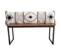 Dima Handwoven Extra Long Wool Lumbar Pillow Cover | Cushion in Pillows by Mumo Toronto. Item composed of fabric compatible with boho and country & farmhouse style