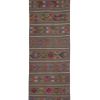 Vintage Extra Long Turkish Kilim Runner - Hallway and Stair | Runner Rug in Rugs by Vintage Pillows Store. Item made of wool & fiber