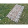 Front of Kitchen Sink Rug Hand Made Faded Mini Rug | Small Rug in Rugs by Vintage Pillows Store. Item composed of cotton & fiber