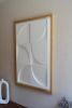 No. 19 Japandi Plaster Wall Relief - Scandinavian Neutral Decor | Wall Sculpture in Wall Hangings by Joseph Aurelius