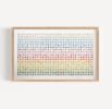 Eight Hundred and Eighty Map Dots Rainbow Collage, Landscape | Paintings by Amelia Coward