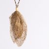 Madagascar Wild Silk Cocoon Ornament - Natural | Decorative Objects by Tanana Madagascar. Item composed of fiber
