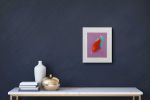 "The nose" | Mixed Media in Paintings by Natasha Kanevski. Item made of canvas works with minimalism & contemporary style