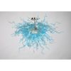 Alan Mizrahi  MUR066F Aqua Murano Flush Mount | Chandeliers by Alan Mizrahi Lighting Design
