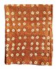Rustic Brown Mud Cloth Fabric | Throw in Linens & Bedding by Reflektion Design