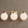 Frisco - Wall Sconce Vanity - Mid Century Modern Lighting | Sconces by Illuminate Vintage. Item composed of brass
