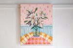 When Worries Cease | Oil And Acrylic Painting in Paintings by JoAnna Liston | Lily Field Studio. Item made of canvas works with boho & country & farmhouse style