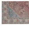Vintage Unusual Faded Turkish Oushak Rug - Dining Room | Area Rug in Rugs by Vintage Pillows Store. Item composed of cotton and fiber