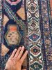 Coming Soon... UNREAL Squarish Funky Antique Northwest Rug | Area Rug in Rugs by The Loom House. Item made of cotton & fiber