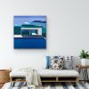 Up North - 40x40 Original Geometric Mountain | Shilo Ratner | Work by Shilo Ratner