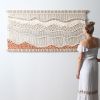 Vegan Textile Art - KIM | Wall Hangings by Rianne Aarts / Teddy and Wool Studio. Item composed of cotton