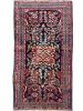 VELVET-SOFT Lamb Wool Vintage Sarouk | Botanical Beauty | Area Rug in Rugs by The Loom House. Item made of cotton with fiber