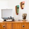 Mini Abstrasso Mask #5 | Wall Sculpture in Wall Hangings by Umasqu
