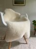 Short Fur Ivory Sheepskin | Small Rug in Rugs by East Perry. Item composed of fabric